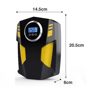 12V Portable Tire Inflator Digital Portable Car Tire Inflator Pump Air Compressor 150PSI Cars Bikes