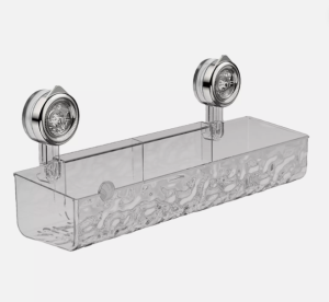 Rak Dinding Kamar Mandi Rak Penyimpanan Toilet Kamar Mandi Rak Kosmetik Tempel Rak Makeup Skincare