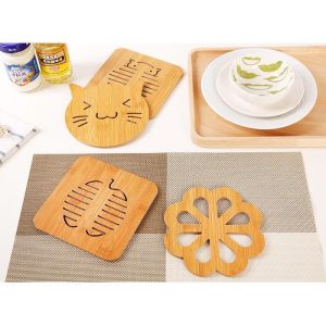 Tatakan Gelas piring Bahan kayu