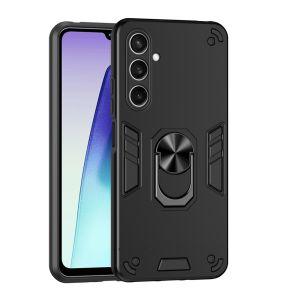 For Samsung Galaxy S25 FE 5G Case Shockproof Armor Lens Protect Cover For Galaxy S25FE Magne Holder Ring Cases