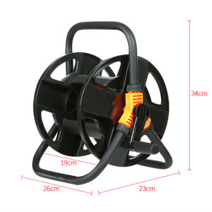 MOKETA Garden Hose Reels 20M x 1/2" Hose Organizer Rack Standing Hose Pipe Reel Holder Garden Hose Cart