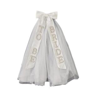 Graceful Long Bridal Veil with Comb Lace Embroidery Veil Wedding Ceremony Veil for Wedding and Bachelorette Celebrations