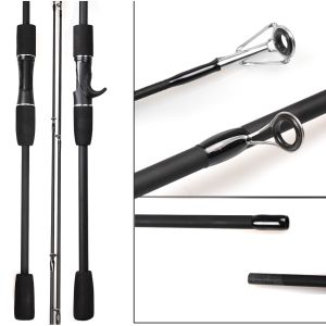 Fishing Rod Carbon Fiber 1.65m 1.8m Ultra Light Casting Spinning Baitcasting Fishing Rod