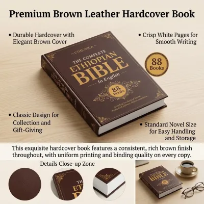 The Ethiopian Bible in English – Complete Large Print Edition: Includes All 88