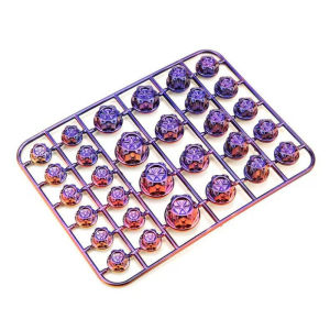 30PCS SCREW NUT BOLT CAP COVER Motorcycle Universal