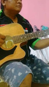Gitar murah Copy F310 Warna Asli Motif Kayu n Neck Wutuh Tanpa Sambung Full Bonus Asesoris