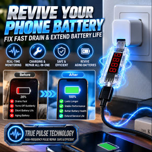 Universal Phone Battery Repair Tool Portable Battery Saver Battery Life Restorer Fast Battery Drain Fix Aging Battery Repair Mobile Phone Accessories