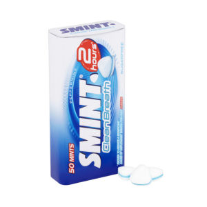 KẸO BẠC HÀ KHÔNG ĐƯỜNG - HƠI THỞ THƠM MÁT SUỐT 2 GIỜ Smint Sugar Free Clean Breath 35g (50 viên)
