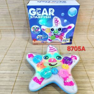 Hộp Đồ Chơi Pin Hình Sao Biền Có Đèn Nhạc Dành Cho Bé 8705A - Đồ chơi trẻ em Kids toys