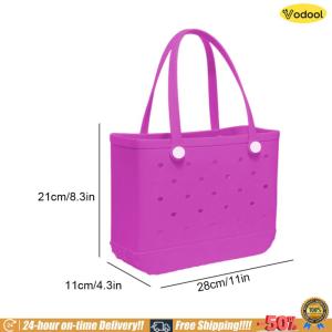 [VOS] Beach Tote Bag Lightweight Waterproof Travel Bag Large Capacity Open Handbag Beach Storage Bag Outdoor Travel Bag