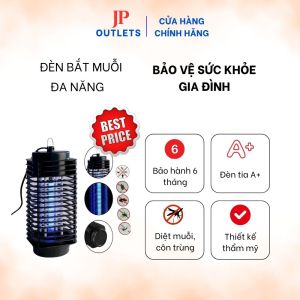 ĐÈN BẮT MUỖI VÀ CÔN TRÙNG HÌNH THÁP 3D