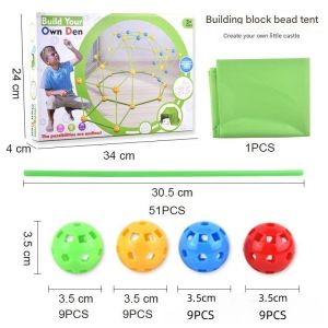 Anakkid---Building-Kit-Creative Fort Toy for 5678 Years Old Boy & Girls-STEM Building Toys DIY Castles Tunnels Play