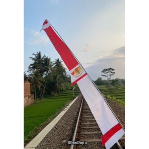 BENDERA UMBUL UMBUL JUMBO BANDIR GARUDA TENGAH -+ 37 METER