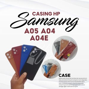 CASE SAMSUNG A05 A05S A04 A04E HITAM MERAH COKLAT BIRU HIJAU SLIKON HP SOFTCASE PROCAMERA BUNGKUS HP