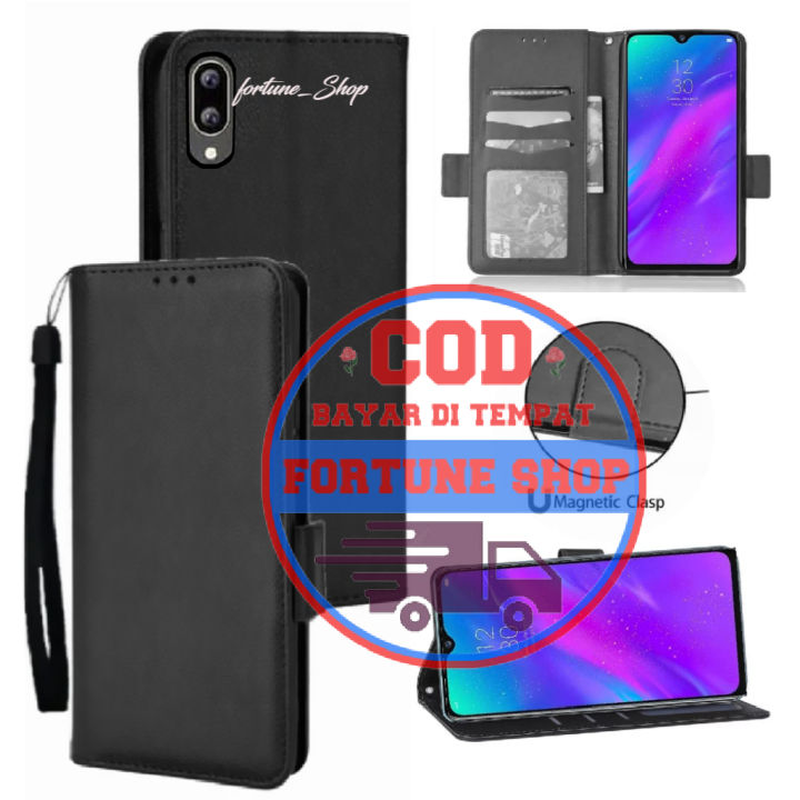 CASE DOMPET  HP SAMSUNG A01 SAMSUNG A01 CORE LEATHER FLIP WALLET KULIT CASING DOMPET COVER SARUNG HP