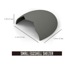 YAZHE Pet Cave Houses Pet Cave Plastic Eggshell Shape Pet Case Pet Supplies Reptile Breeding Box Spider