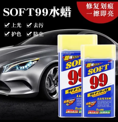 Soft 99 Car Polish Luster meta Wax Original With Sponge 530ml