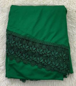 Telekung 1 LACE BUNGA / FLOWER Dewasa Lycra / Jersey / Viscose Material Free Size by Zweedy Mart