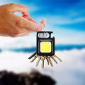 đèn pin mini siêu sáng móc khóa đa năng, đèn led mini móc khóa, đèn pin mini móc khóa, đèn pin đa năng, Đèn Làm Việc Cob. 