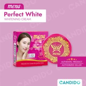 Mena Cream Perfect White Premium Whitening Anti-aging with SPF 20 UVA/UVB 13g Pampaputi - CandidU PH