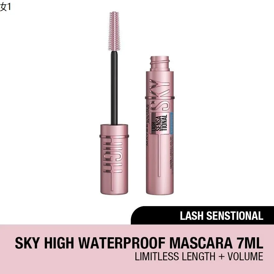 Maybelline Lash Sensational Sky High Mascara, Sky-high length and volume 