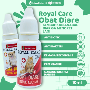Royal Care Obat Diare dan Mencret Hewan Peliharaan Kucing dan Anjing