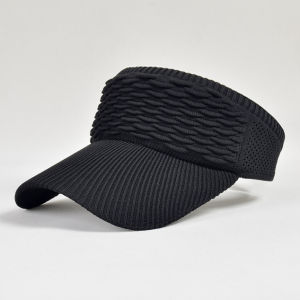 Zaman Now - Korea Style Headgear / Sun Visor Hat Korea Style / Topi Tennis Rajut / Topi Fashion Korea Rajut Motif Anyaman