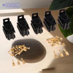 YINGRAN3 5 bộ lô Phụ kiện tự làm ổ cắm kết nối Rơle xe không có dây với thiết bị đầu cuối Nylon chống cháy