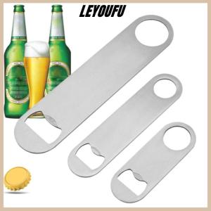 LEYOUFU Mini Durable Beer Bottle Opener Stainless Steel Flat Speed Bottle Cap Opener
