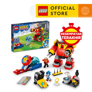LEGO Sonic 76993 Sonic vs. Dr. Eggmans Death Egg Robot (615 Pieces) Building Block Toys Bricks