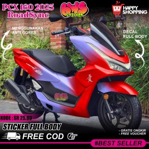 COD Sticker Decal Full Body Honda PCX 160 2025 Cbs Abs RoadSync Sticker Full Body Pcx 2025 Limited Edition Pcx 2025 Limited Edition Simple Pcx 2025 Limited Edition SRBWS 25.03