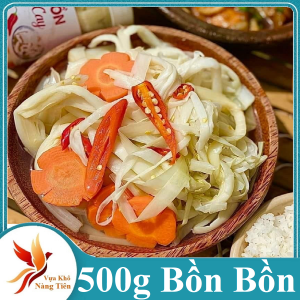 1kg Bồn Bồn Chua Giòn Ngon (KHÔNG CÂN NƯỚC) Như Ngó Sen Lên Men Chua Tự Nhiên Từ Nước Gạo- VỰA KHÔ NÀNG TIÊN