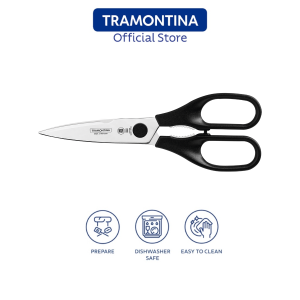 Tramontina Supercort 8"Multi Purpose Scissors Stainless Steel/Polypropylene