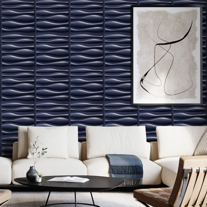 Art 3D Wall Panels Pvc Wallpaper Waterproof and Stick, Pack Crack ...