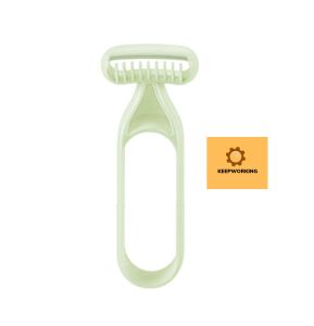 KEEPWORKING Portable Manual Armpit Hair Shaving KnifeManual ShavingSkin-Friendly Armpit Hair Depilation Knife Non-Sensing Manual Hair Removal Knife Razor For Women