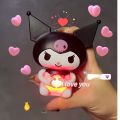Sanrio I Love You Sounding Doll Better Than Heart Kuromi Doll Cute Luminous Couple Toy Valentine's Day Gift. 