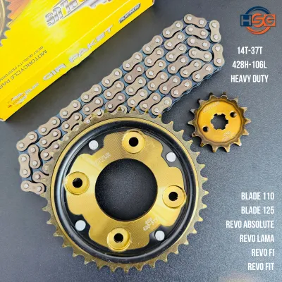 GEAR GIR SET GEAR GIR PAKET BLADE NEW REVO 110 PGM FI BLADE NEW FI REVO FIT REVO ABSOLUTE