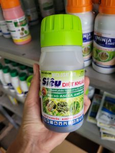 [Freeship Max] Thuốc trừ bệnh cháy bìa lá lúa SIÊU DIỆT KHUẨN (Hoạt chất Ningnanmycin 4%w/w) bệnh lở cổ rễ cà chua bắp cải nấm hồng cao su chai 240ml_VTNN TRUNG THIEN THINH