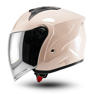 Helm Half Face Solid Series Terbaru Bipplast Voltix Trendi Kekinian SNI Helm Wanita Pria Dewasa