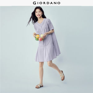 Giordano Women Women Dress - Non-Elastic Free Shipping 05466315