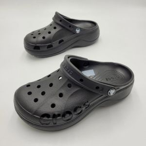 Sục cross band baya classic 5cm chính hãng xuất xịn tặng kèm 10 charm gắn dép( Xả kho)  màu đen