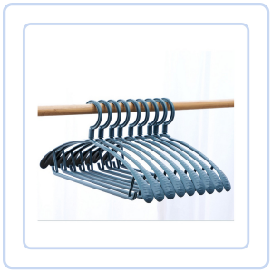 【COZYCASA】Wide Shoulder Seamless Drying Hangers / Plastic Anti-Slip Multifunctional Household Clothes Support