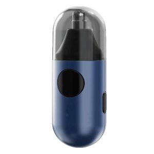 FRIDAD USB Rechargeable Nose Hair Trimmer Compact Portable Digital Screen Electric Nose Hair Trimmer Cleaning Tool Lightweight Body Facial Grooming Tool Home Use