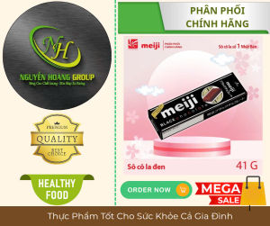 MEIJI - Socola Black ( Đen) Nhập Khẩu Nhật Bản 41g