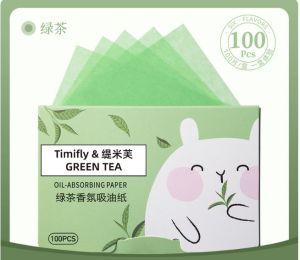 Oil Absorbent Paper for Face – Female Oil Control Pore Shrinkage 6 Scents 100 Sheets 1 Box