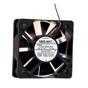 2106KL-05W-B59 พัดลมระบายความร้อน 50 มม. 24V 0.15A ลูกปืนคู่ การไหลของอากาศสูง 3 สาย