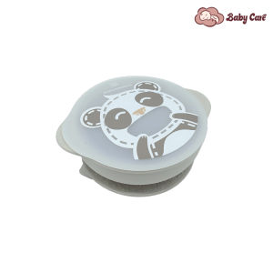 Marcus & Marcus Suction Bowl With Lid (450ML) & Silicone Learning Suction Bowl Easy Scoop Edge (350ML)