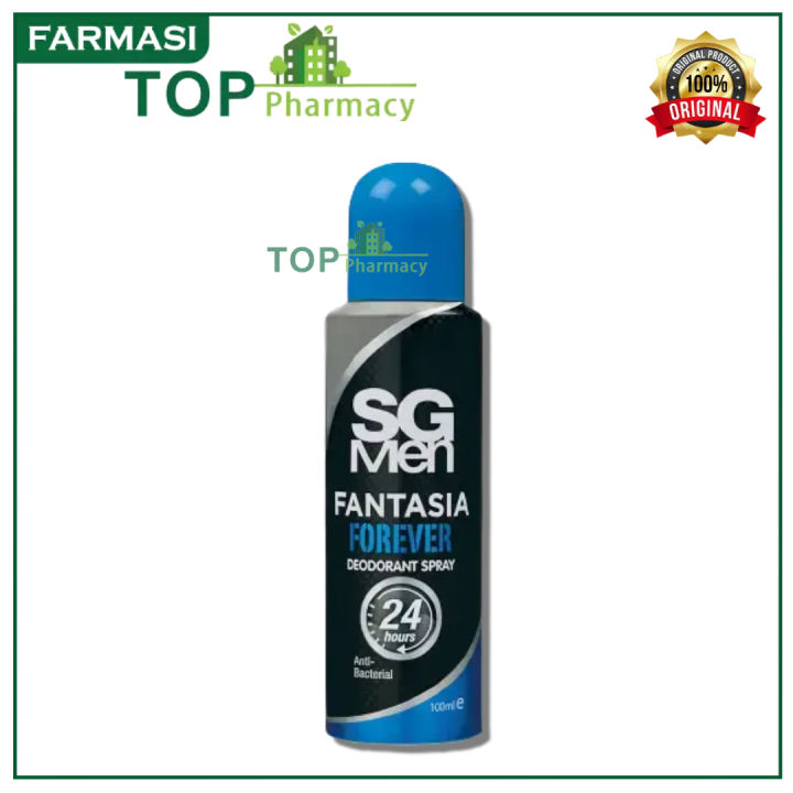 SG MEN DEODORANT SPRAY 100ML FANTASIA FOREVER 20057 Lazada