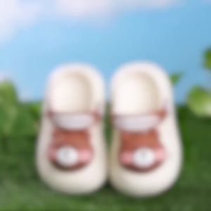 high quality Little Deer Mili Summer Cute Cartoon Slippers Bear Outdoor Clogs Boys Girls Soft Sole Childrens Sandals 2025