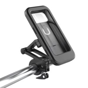 360 Xoay xe đạp giá để điện thoại không thấm nước bệ cần điều khiển Chiều cao có thể điều chỉnh gắn điện thoại di động cho xe tay ga xe máy